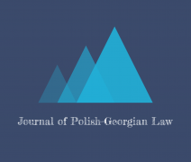 Drugi numer Journal of Polish-Georgian Law